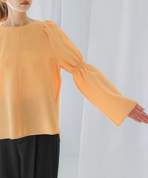 URBAN RESEARCH ROSSO / アーバンリサーチ ロッソ シャツ・ブラウス | シャーリングベルスリーブブラウス | 詳細12