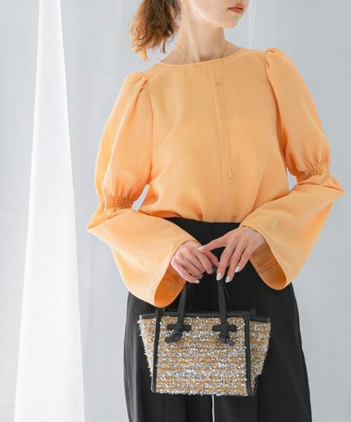 URBAN RESEARCH ROSSO / アーバンリサーチ ロッソ シャツ・ブラウス | シャーリングベルスリーブブラウス | 詳細5