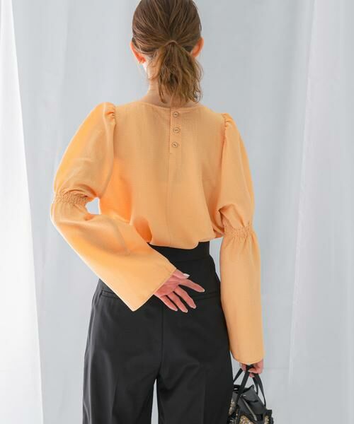 URBAN RESEARCH ROSSO / アーバンリサーチ ロッソ シャツ・ブラウス | シャーリングベルスリーブブラウス | 詳細6
