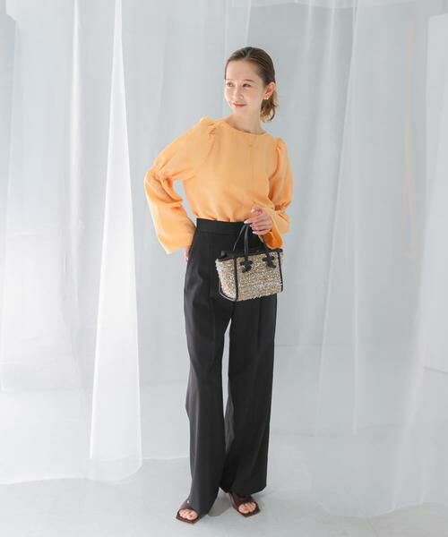 URBAN RESEARCH ROSSO / アーバンリサーチ ロッソ シャツ・ブラウス | シャーリングベルスリーブブラウス | 詳細7