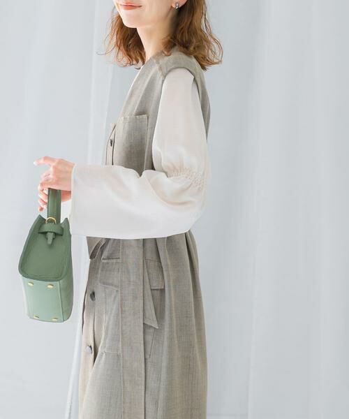 URBAN RESEARCH ROSSO / アーバンリサーチ ロッソ シャツ・ブラウス | シャーリングベルスリーブブラウス | 詳細23