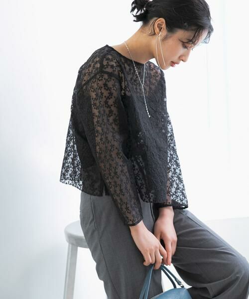 URBAN RESEARCH ROSSO / アーバンリサーチ ロッソ シャツ・ブラウス | エンブロイダリーシアートップス | 詳細20