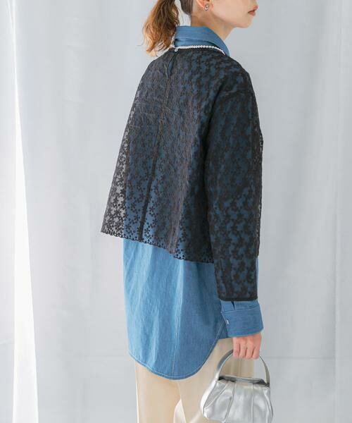 URBAN RESEARCH ROSSO / アーバンリサーチ ロッソ シャツ・ブラウス | エンブロイダリーシアートップス | 詳細14