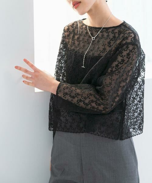 URBAN RESEARCH ROSSO / アーバンリサーチ ロッソ シャツ・ブラウス | エンブロイダリーシアートップス | 詳細17