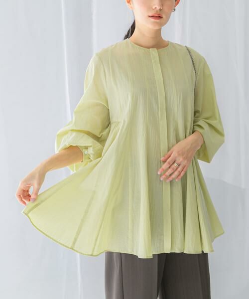 URBAN RESEARCH ROSSO / アーバンリサーチ ロッソ シャツ・ブラウス | ボリュームフレアートップス | 詳細1