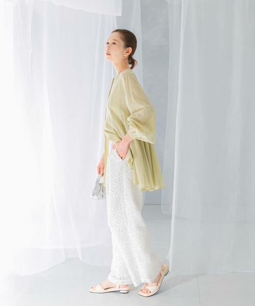 URBAN RESEARCH ROSSO / アーバンリサーチ ロッソ シャツ・ブラウス | ボリュームフレアートップス | 詳細10