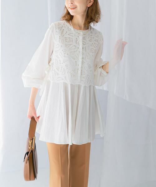 URBAN RESEARCH ROSSO / アーバンリサーチ ロッソ シャツ・ブラウス | ボリュームフレアートップス | 詳細21