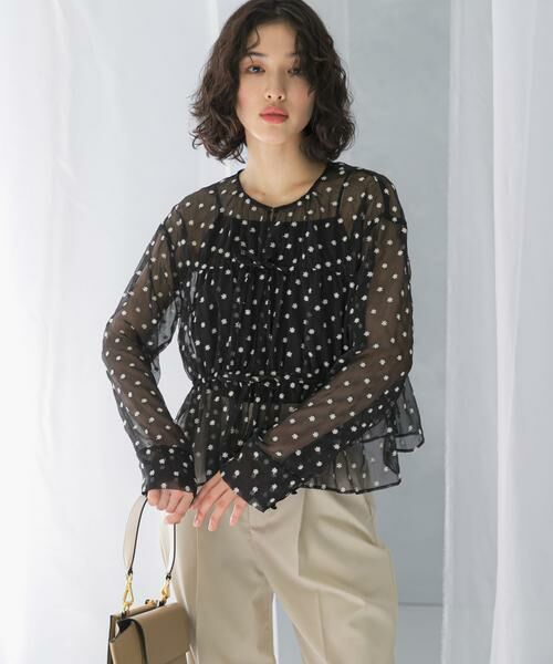 URBAN RESEARCH ROSSO / アーバンリサーチ ロッソ シャツ・ブラウス | フラワー刺繍ブラウス | 詳細19