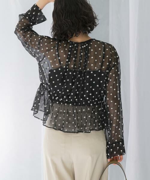 URBAN RESEARCH ROSSO / アーバンリサーチ ロッソ シャツ・ブラウス | フラワー刺繍ブラウス | 詳細21