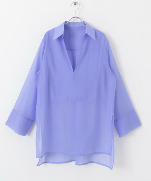 URBAN RESEARCH ROSSO / アーバンリサーチ ロッソ シャツ・ブラウス | シアースキッパーロングシャツ | 詳細14