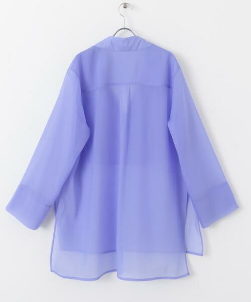 URBAN RESEARCH ROSSO / アーバンリサーチ ロッソ シャツ・ブラウス | シアースキッパーロングシャツ | 詳細16