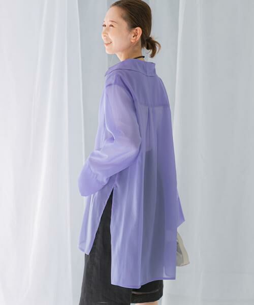 URBAN RESEARCH ROSSO / アーバンリサーチ ロッソ シャツ・ブラウス | シアースキッパーロングシャツ | 詳細2