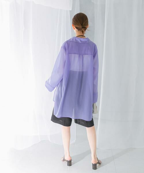 URBAN RESEARCH ROSSO / アーバンリサーチ ロッソ シャツ・ブラウス | シアースキッパーロングシャツ | 詳細6