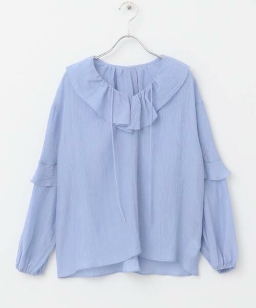 URBAN RESEARCH ROSSO / アーバンリサーチ ロッソ シャツ・ブラウス | 『WEB/一部店舗限定カラー』楊柳フリルブラウス | 詳細6