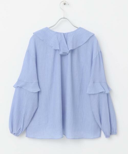 URBAN RESEARCH ROSSO / アーバンリサーチ ロッソ シャツ・ブラウス | 『WEB/一部店舗限定カラー』楊柳フリルブラウス | 詳細7