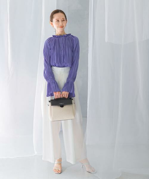 URBAN RESEARCH ROSSO / アーバンリサーチ ロッソ シャツ・ブラウス | 2WAYプリーツブラウス | 詳細5