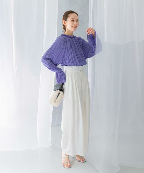 URBAN RESEARCH ROSSO / アーバンリサーチ ロッソ シャツ・ブラウス | 2WAYプリーツブラウス | 詳細6