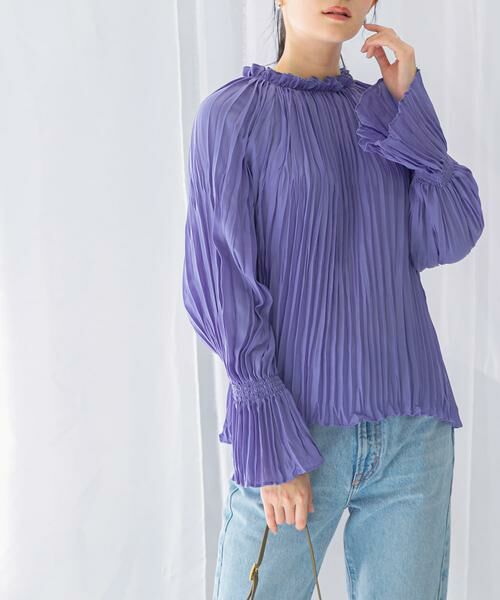 URBAN RESEARCH ROSSO / アーバンリサーチ ロッソ シャツ・ブラウス | 2WAYプリーツブラウス | 詳細7