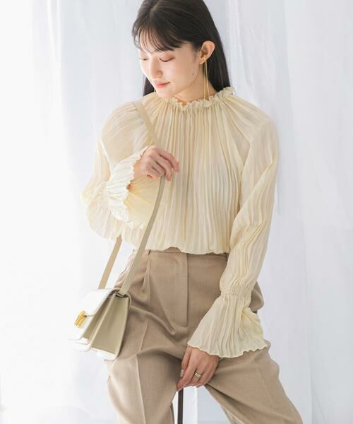 URBAN RESEARCH ROSSO / アーバンリサーチ ロッソ シャツ・ブラウス | 2WAYプリーツブラウス | 詳細18