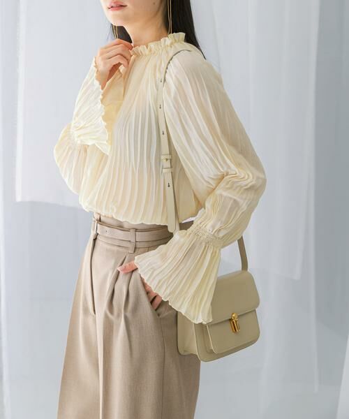 URBAN RESEARCH ROSSO / アーバンリサーチ ロッソ シャツ・ブラウス | 2WAYプリーツブラウス | 詳細19