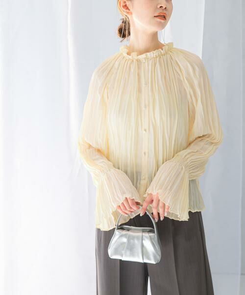 URBAN RESEARCH ROSSO / アーバンリサーチ ロッソ シャツ・ブラウス | 2WAYプリーツブラウス | 詳細26
