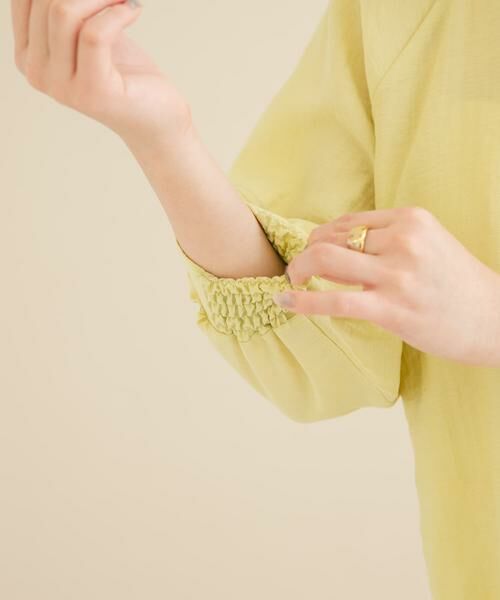 URBAN RESEARCH ROSSO / アーバンリサーチ ロッソ シャツ・ブラウス | 2WAYギャザースリーブブラウス | 詳細11