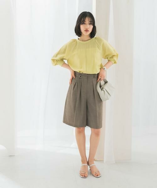 URBAN RESEARCH ROSSO / アーバンリサーチ ロッソ シャツ・ブラウス | 2WAYギャザースリーブブラウス | 詳細2