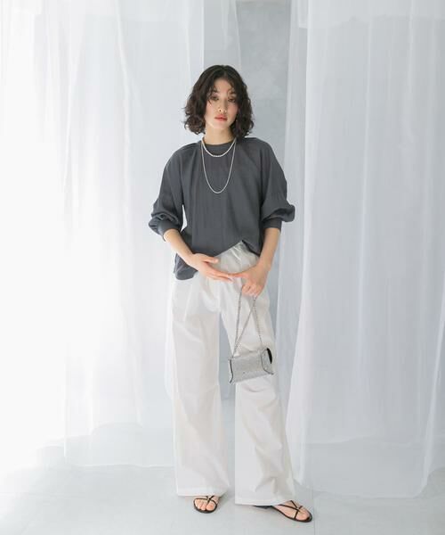 URBAN RESEARCH ROSSO / アーバンリサーチ ロッソ シャツ・ブラウス | 2WAYギャザースリーブブラウス | 詳細30