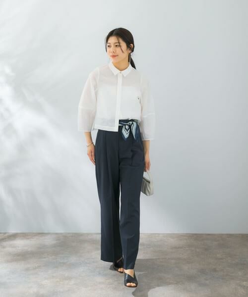 URBAN RESEARCH ROSSO / アーバンリサーチ ロッソ シャツ・ブラウス | シアージャガードフォルムブラウス | 詳細2