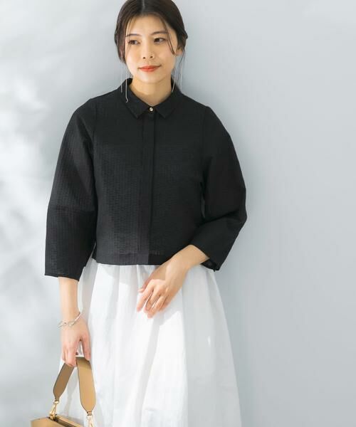 URBAN RESEARCH ROSSO / アーバンリサーチ ロッソ シャツ・ブラウス | シアージャガードフォルムブラウス | 詳細11