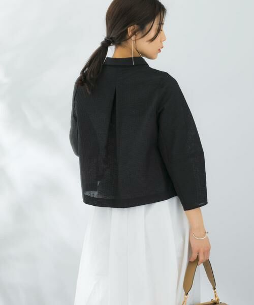 URBAN RESEARCH ROSSO / アーバンリサーチ ロッソ シャツ・ブラウス | シアージャガードフォルムブラウス | 詳細12