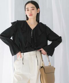 URBAN RESEARCH ROSSO / アーバンリサーチ ロッソ シャツ・ブラウス | 『WEB/一部店舗限定』ラッフルデザインブラウス