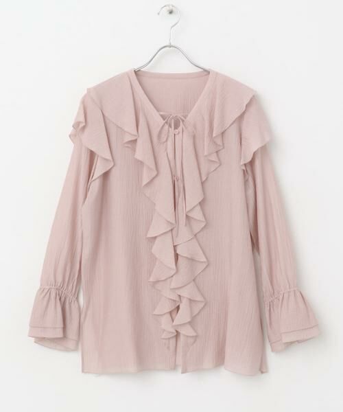 URBAN RESEARCH ROSSO / アーバンリサーチ ロッソ シャツ・ブラウス | 『WEB/一部店舗限定』ラッフルデザインブラウス | 詳細4