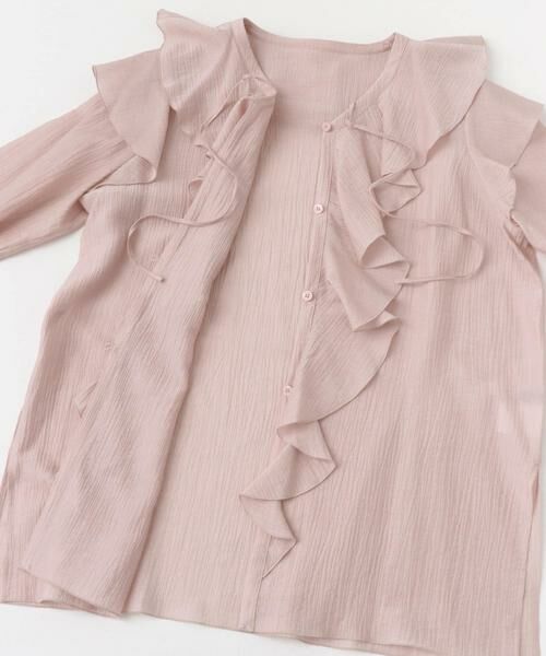 URBAN RESEARCH ROSSO / アーバンリサーチ ロッソ シャツ・ブラウス | 『WEB/一部店舗限定』ラッフルデザインブラウス | 詳細5