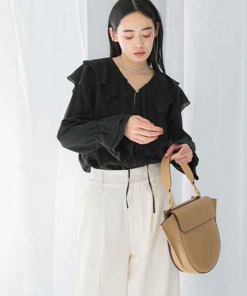 URBAN RESEARCH ROSSO / アーバンリサーチ ロッソ シャツ・ブラウス | 『WEB/一部店舗限定』ラッフルデザインブラウス | 詳細26