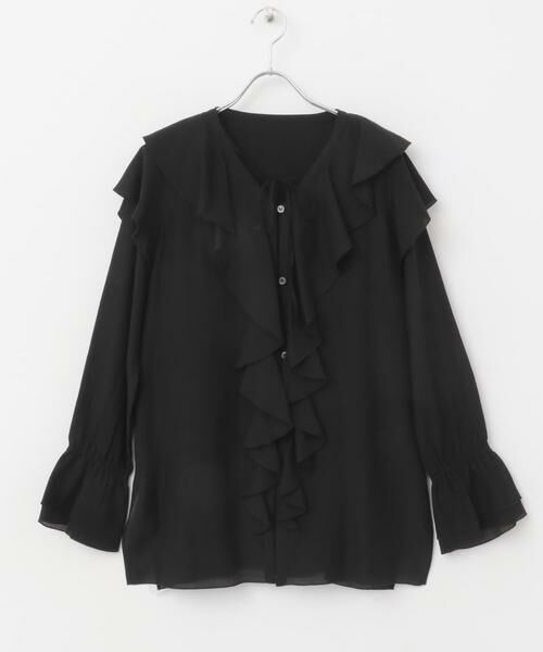URBAN RESEARCH ROSSO / アーバンリサーチ ロッソ シャツ・ブラウス | 『WEB/一部店舗限定』ラッフルデザインブラウス | 詳細30