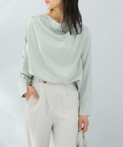 URBAN RESEARCH ROSSO / アーバンリサーチ ロッソ シャツ・ブラウス | ドレープネックサテンブラウス