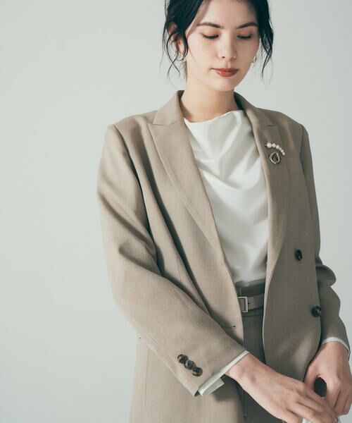 URBAN RESEARCH ROSSO / アーバンリサーチ ロッソ シャツ・ブラウス | ドレープネックサテンブラウス | 詳細29