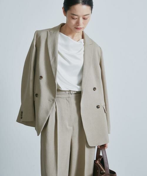 URBAN RESEARCH ROSSO / アーバンリサーチ ロッソ シャツ・ブラウス | ドレープネックサテンブラウス | 詳細26