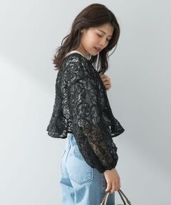 URBAN RESEARCH ROSSO / アーバンリサーチ ロッソ シャツ・ブラウス | F by ROSSO　コードレースブラウス