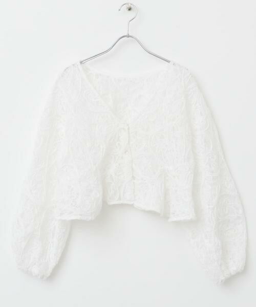 URBAN RESEARCH ROSSO / アーバンリサーチ ロッソ シャツ・ブラウス | F by ROSSO　コードレースブラウス | 詳細13