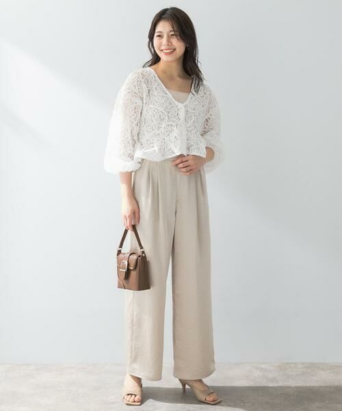 URBAN RESEARCH ROSSO / アーバンリサーチ ロッソ シャツ・ブラウス | F by ROSSO　コードレースブラウス | 詳細5