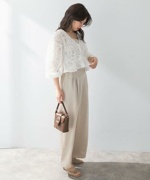 URBAN RESEARCH ROSSO / アーバンリサーチ ロッソ シャツ・ブラウス | F by ROSSO　コードレースブラウス | 詳細6