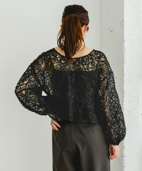 URBAN RESEARCH ROSSO / アーバンリサーチ ロッソ シャツ・ブラウス | F by ROSSO　コードレースブラウス | 詳細24
