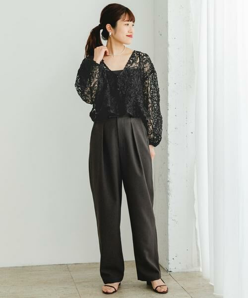 URBAN RESEARCH ROSSO / アーバンリサーチ ロッソ シャツ・ブラウス | F by ROSSO　コードレースブラウス | 詳細25