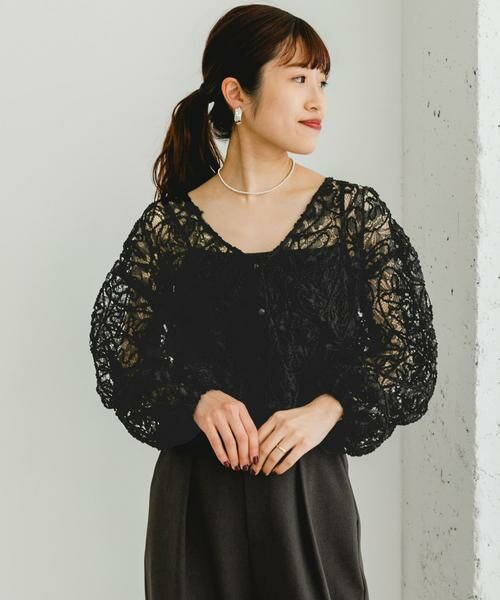 URBAN RESEARCH ROSSO / アーバンリサーチ ロッソ シャツ・ブラウス | F by ROSSO　コードレースブラウス | 詳細22