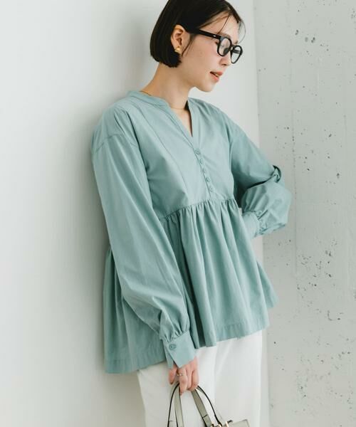 URBAN RESEARCH ROSSO / アーバンリサーチ ロッソ シャツ・ブラウス | F by ROSSO　ティアードギャザーブラウス | 詳細2