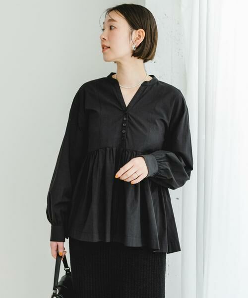 URBAN RESEARCH ROSSO / アーバンリサーチ ロッソ シャツ・ブラウス | F by ROSSO　ティアードギャザーブラウス | 詳細15