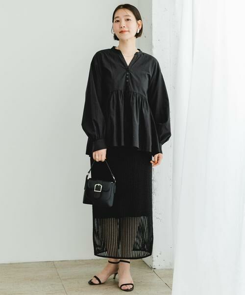 URBAN RESEARCH ROSSO / アーバンリサーチ ロッソ シャツ・ブラウス | F by ROSSO　ティアードギャザーブラウス | 詳細18