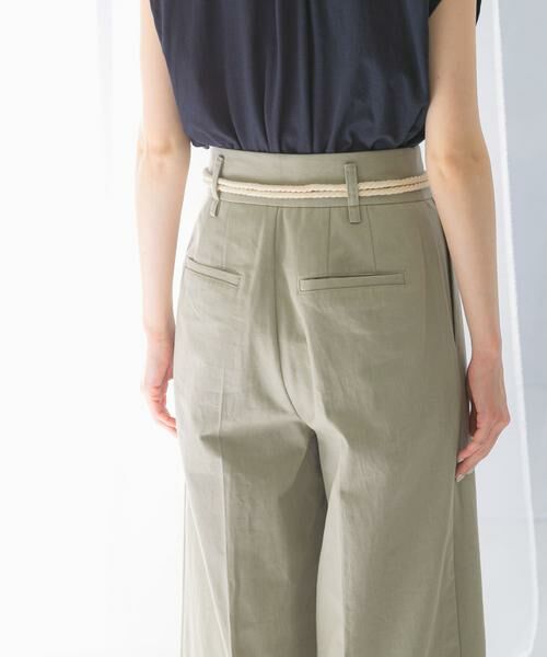 URBAN RESEARCH ROSSO / アーバンリサーチ ロッソ その他パンツ | ベルト付ロールアップパンツ | 詳細10